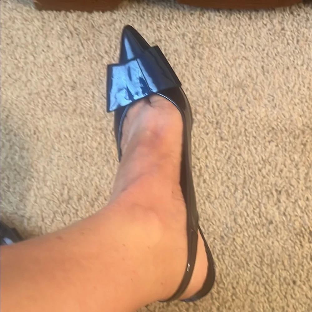 Stuart Weitzman navySlingback Heels
New never worn - Picture 6 of 9